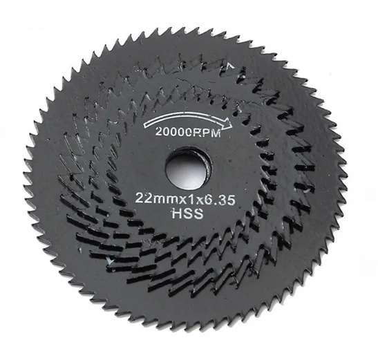 6Pcs Mini HSS Circular Saw Blade Rotary Tool For Dremel Metal Cutter Power Tool Set Wood Cutting