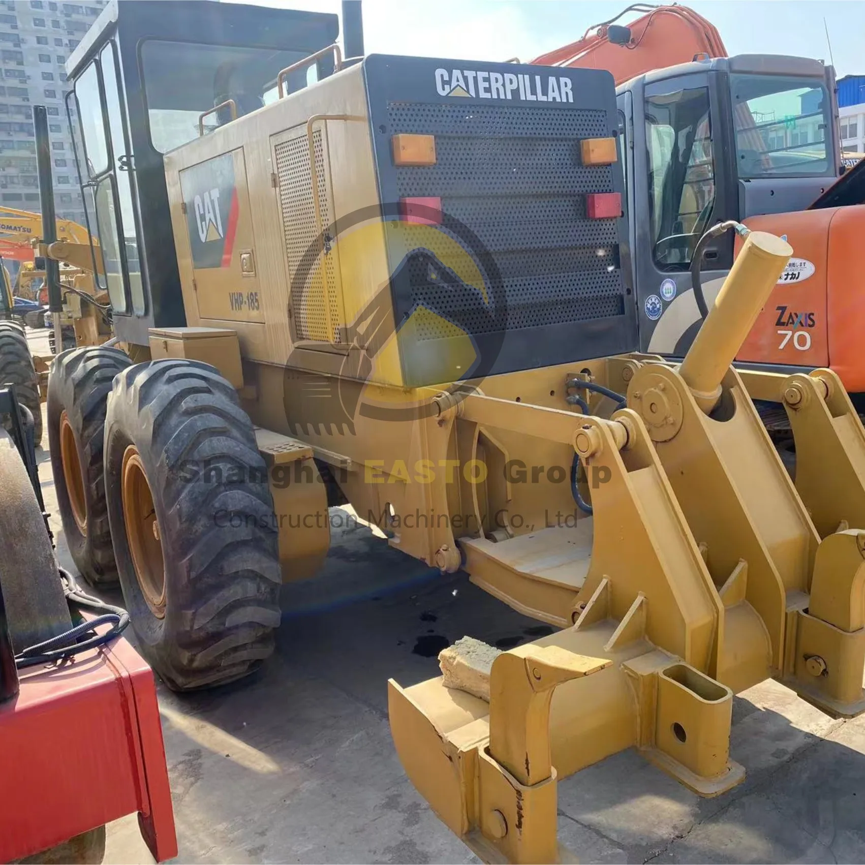 Землеройная техника cat 140H автогрейдер подержаное тяжелое оборудование CAT грейдер для продажи