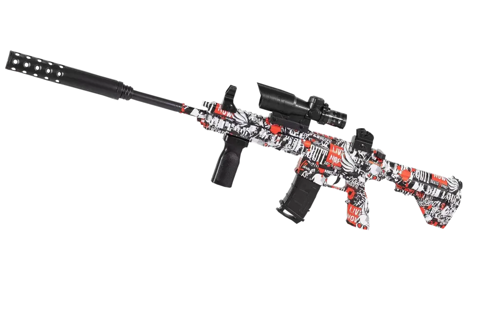 Gel Gun Electric Outdoor Toy Splatter Ball Bun Water Gel Beads for Adults Shooting Battle Games Toy Gun