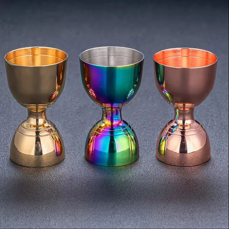 Stainless Steel 75ml Measuring Cup Magic with Mouth Jigger Graduated Ounce Cup Bar Bartending bar Tools jigger
