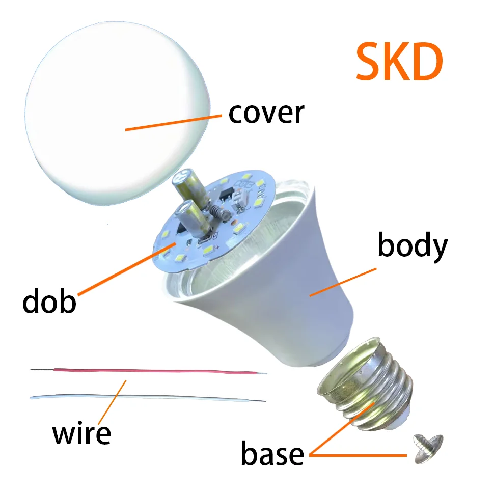 9W Dob Factory High Lumen Led Bulb Module Chip Board Pcb 5w 7w 12w 15w 18w DC Bag of Bulb 1280 24v Warm White Led Aluminum Plate