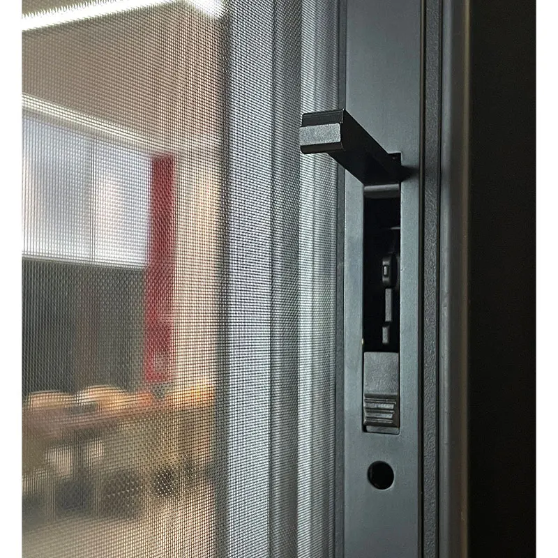 Big Size Germany Style Double Glass Smooth Balcony Easy Operation Aluminum Sliding Windows with Stainless Steel Screens