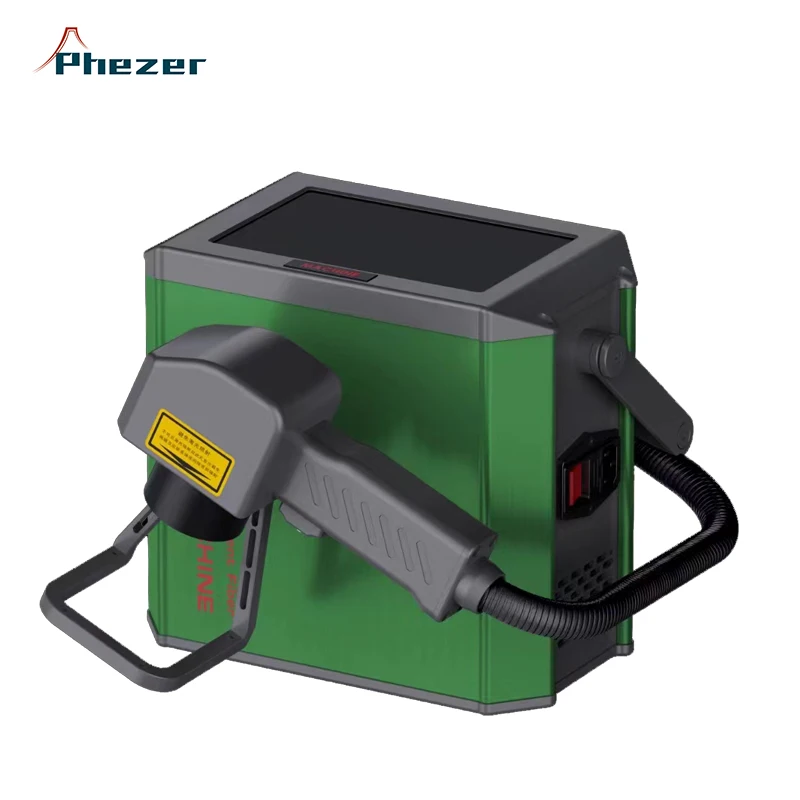 Portable Handheld Mini 20W Fiber Laser Marking Machine