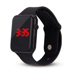 fashion men led digital watch women casual silicone bracelets