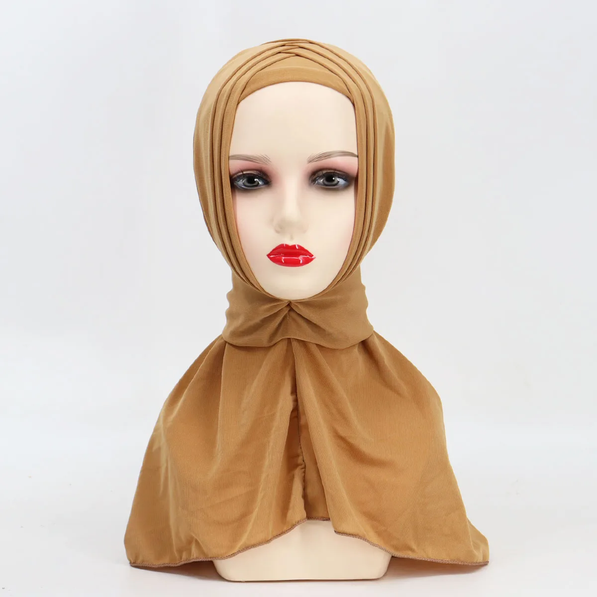 Factory New Design Women Hijab Scarf Muslim Fashion Muslim Beads Hijab