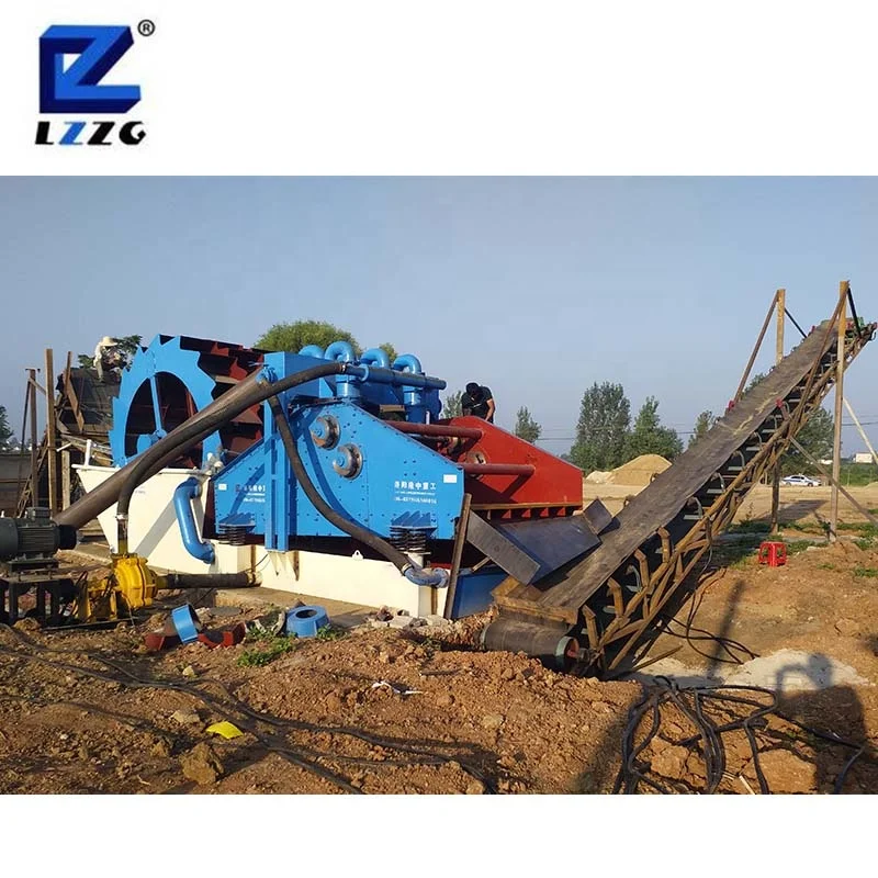 China No.1 brand LZZG high cleaning efficiency mining sand gravel washer sand cleaning machine