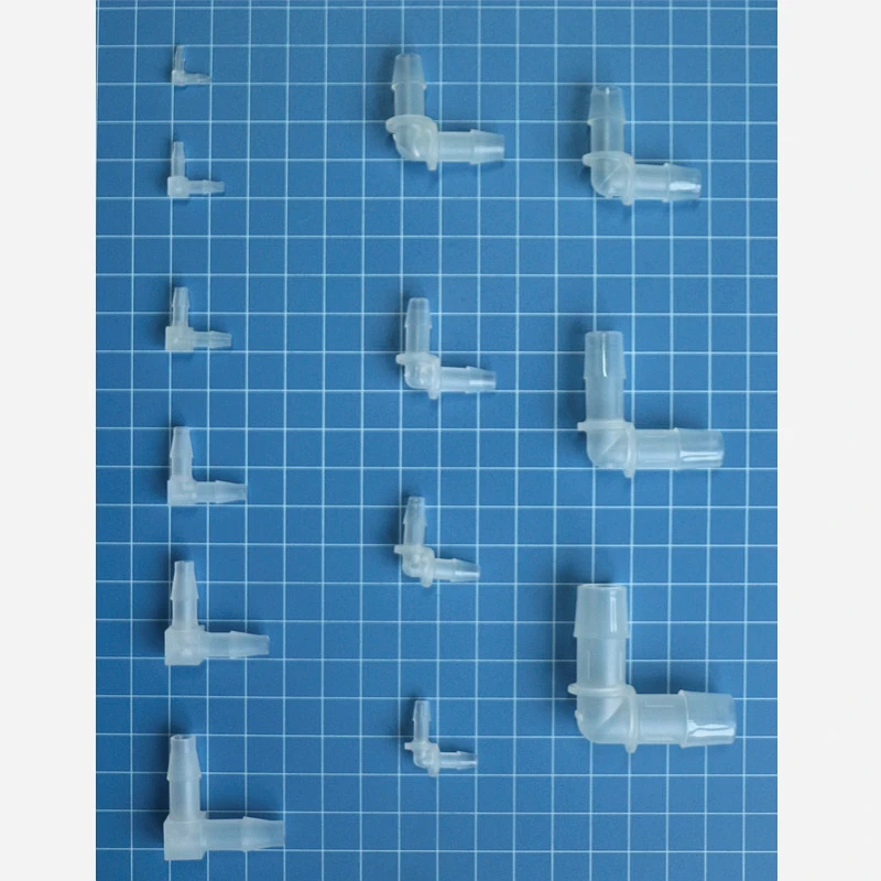 Medical PP Straight Elbow Tee Wye Cross Branch Multi-way Dispensing Hose Barbed Connector Tube Barb Fitting
