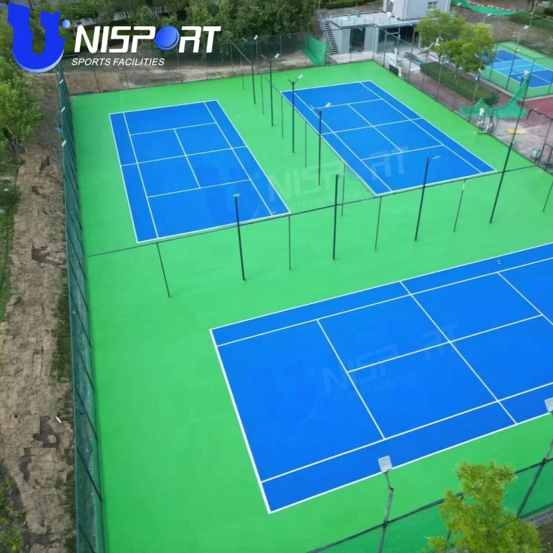 Pickleball Court теннисный корт многофункциональный спортивный акриловый напольный материал