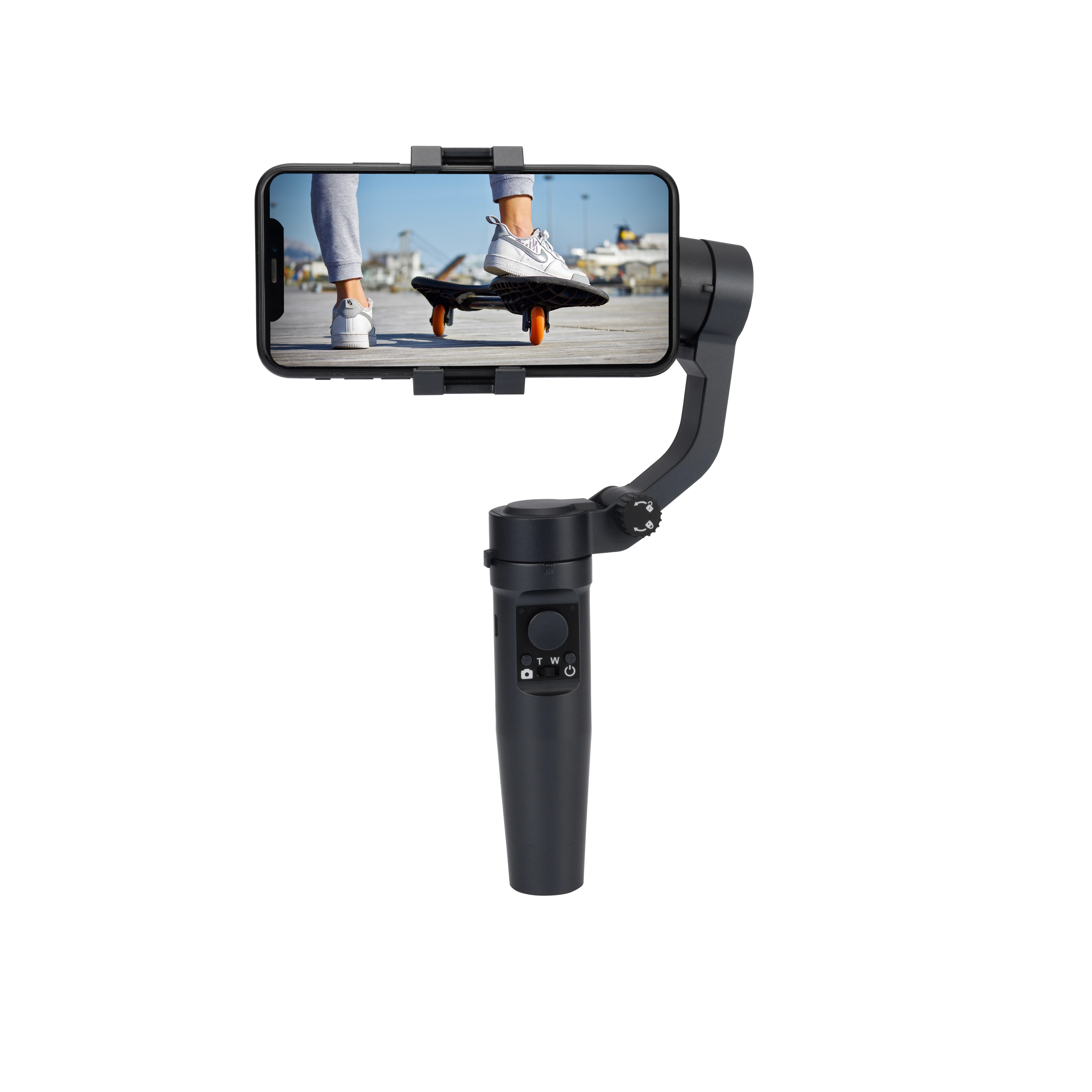 Gimbal FY3 3 оси USB зарядка запись видео Поддержка универсальное Регулируемое направление портативный монопод с шарнирным замком для