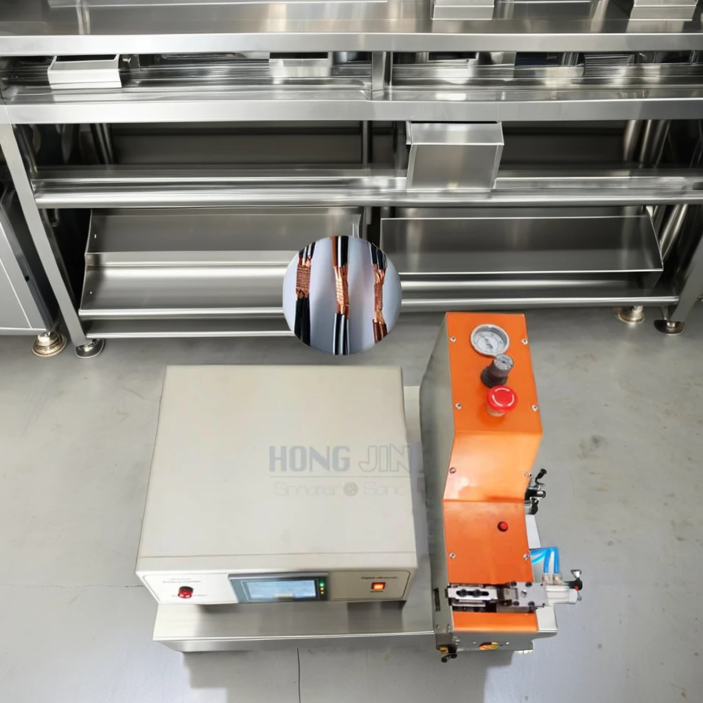 New Ultrasonic Cable Copper Sheet Wire Harness Welding Machine Easy to Operate for Copper Metal