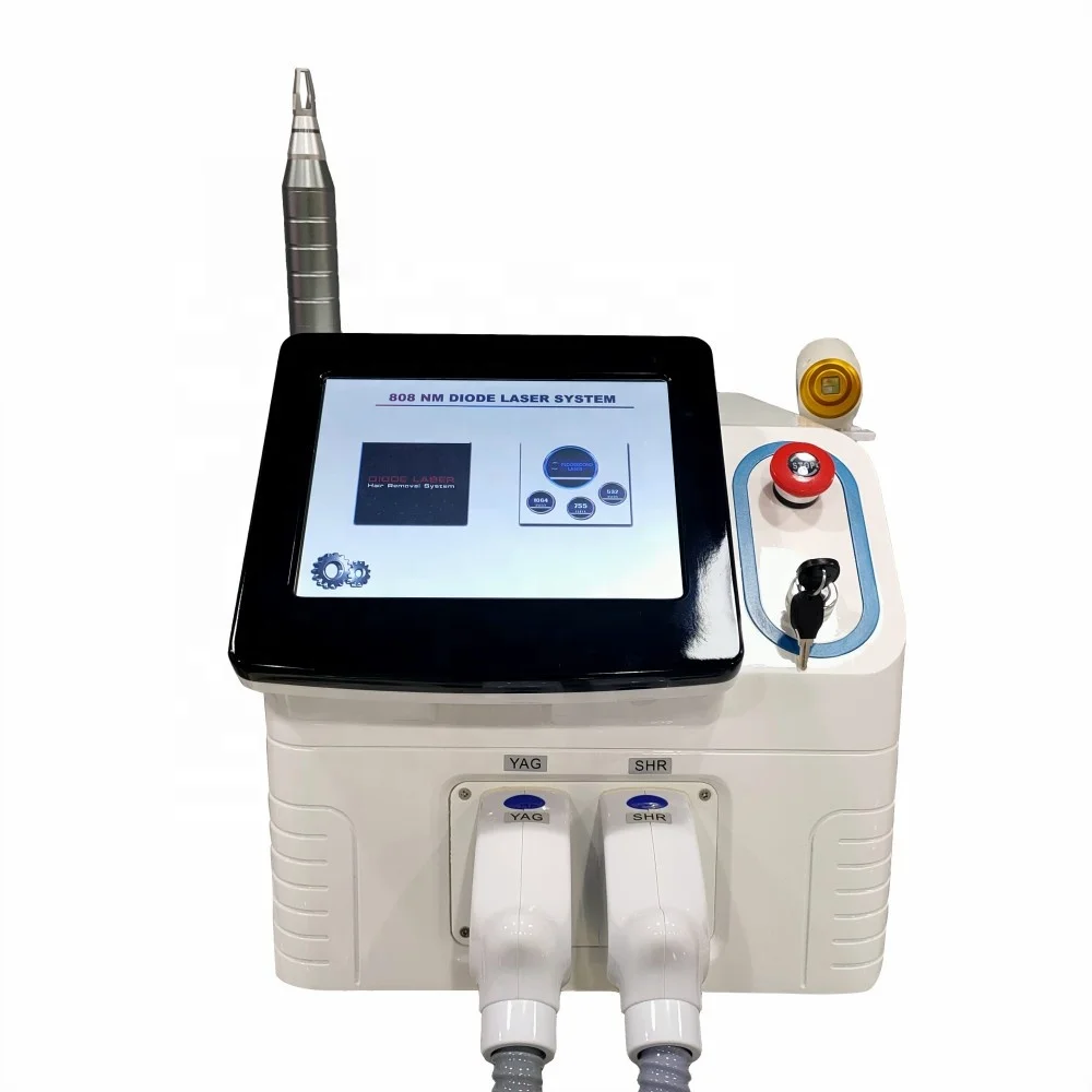 2023 new type 2in1 808nm diode laser  for hair removal add pico laser machine  for tattoo removal