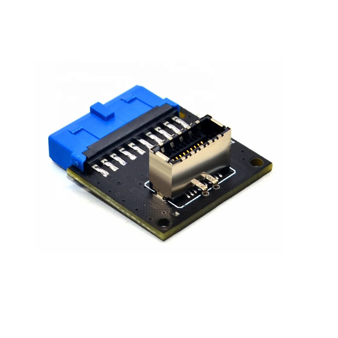 Type C USB3.1 Front Panel Socket USB 3.0 19 Pin to TYPE-E 20 Pin Header Extension Adapter for ASUS Motherboard PC Connector
