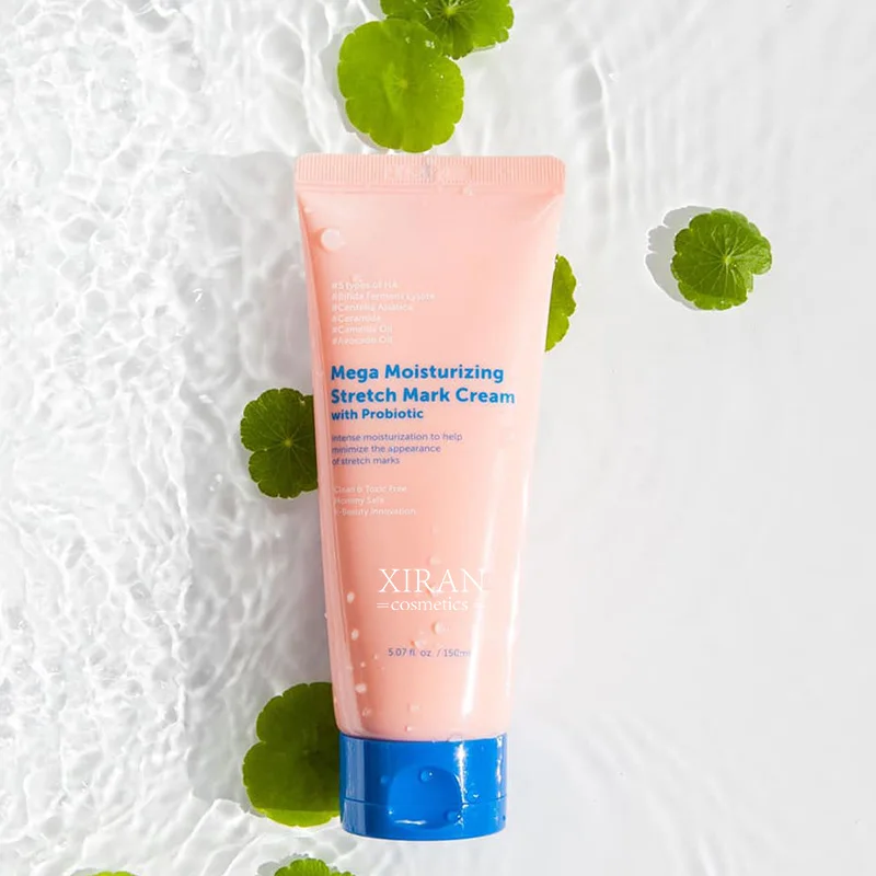 Private Label Pregnancy Skincare Moisturizing Stretch Mark Cream with Probiotic Improving Skin Elasticity Stretch Mark Cream