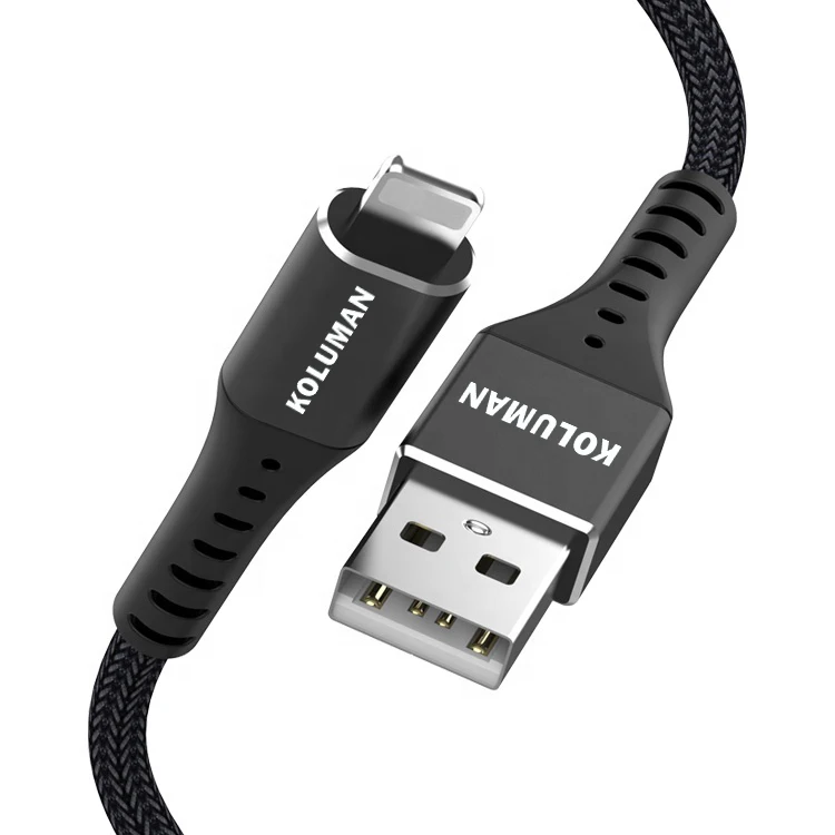 Manufacturers selling braided data cables are safe to charge and durable