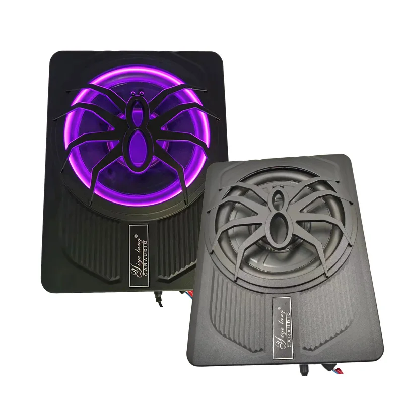 Car bass tube boxs subwoofer with amplifier speakers 1200w Audio active 12V 10 Inch car Subwoofer