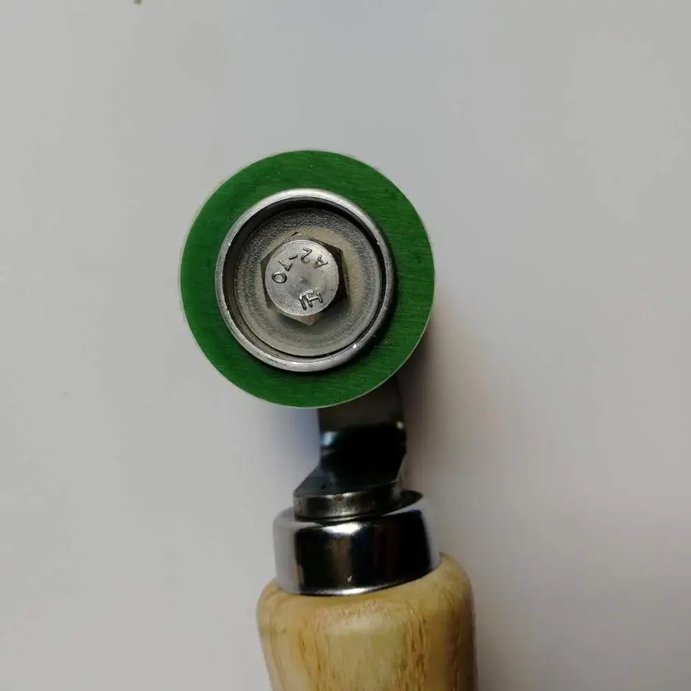 PVC Waterproof Welding Tool Hand Roller 40mm Silicone High Temperature Resistant Seam Hand Pressure Roller Roofing