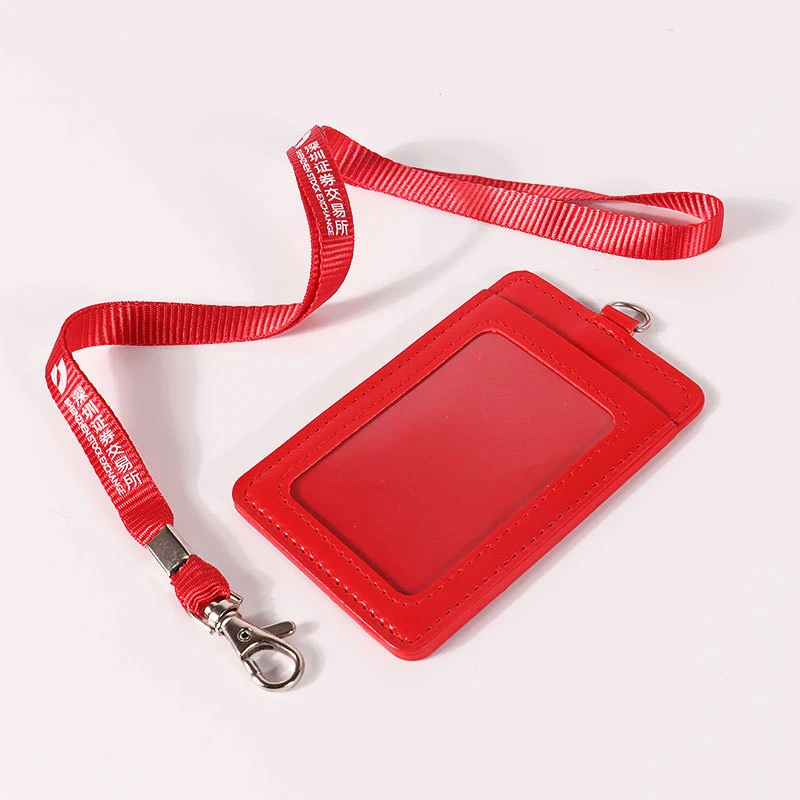 Customize LOGO Direct Manufacturers Jacquard Ribbon Hang Rope Hanging With Work Permit