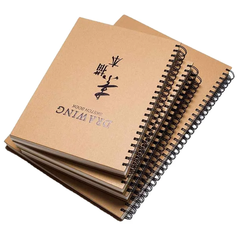 Lawin.kids  newly 180gsm  8K spiral binding 100 Sheets White Drawing  Sketch Pad