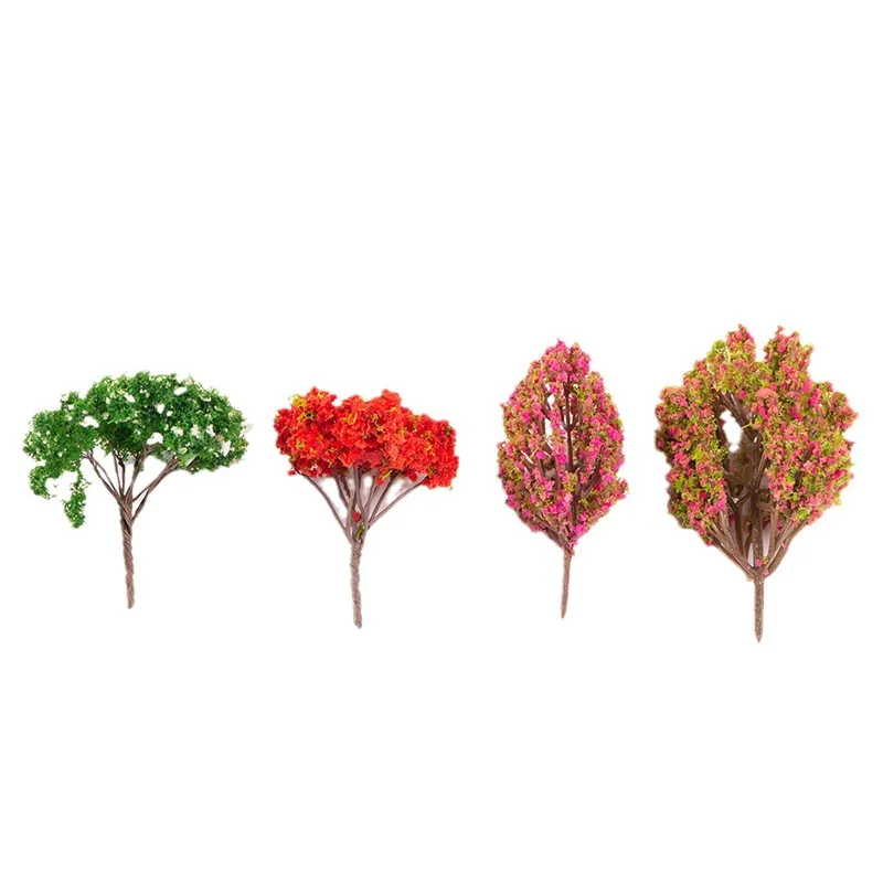 Wholesale artificial garden plants micro landscape mini cherry blossom tree for indoor decoration MI001