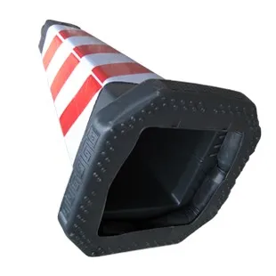 safety road Cone PE 700mm Lifting ring square cone warning reflective Emergency traffic road cone