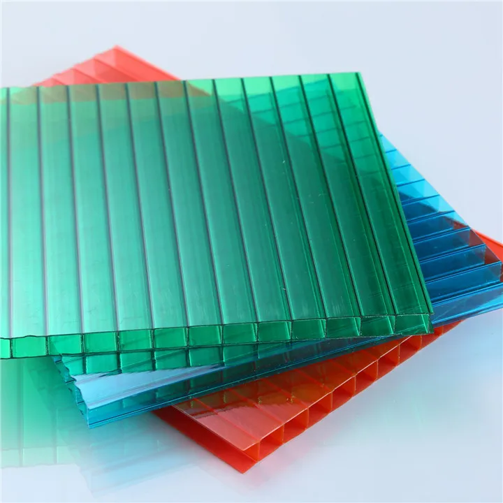 polycarbonate PC hollow multilayer sheet for garden green house