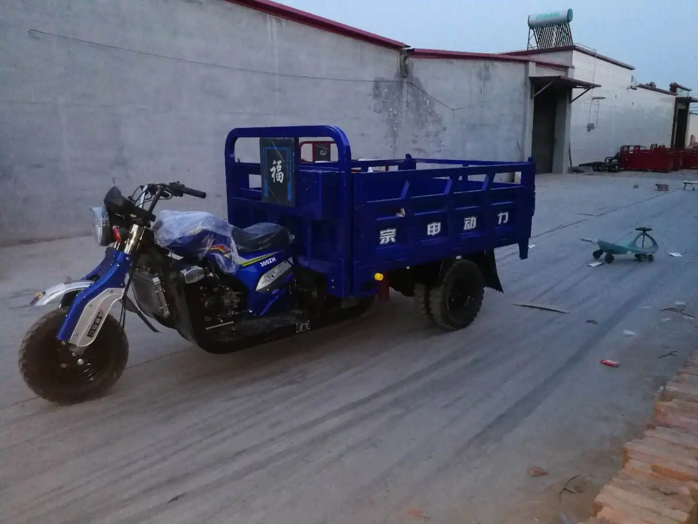 5-колесный бензиновый грузовой мотоциклетный грузовик 250cc двухколесный с коляской
