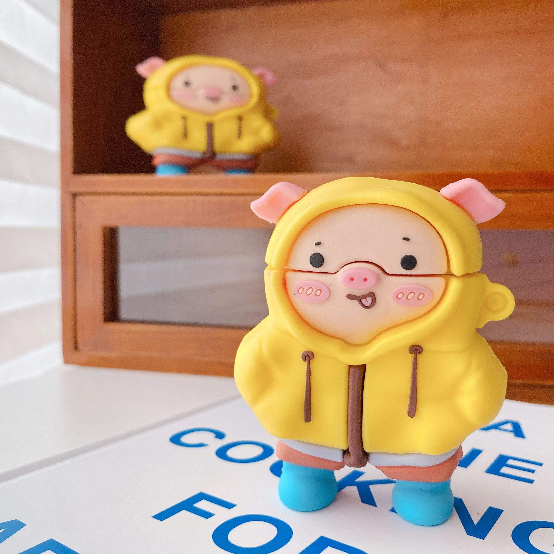  Лидер продаж 3D милый мультяшный чехол для Airpod сумка беспроводных наушников Airpods 1 2 силиконовый от