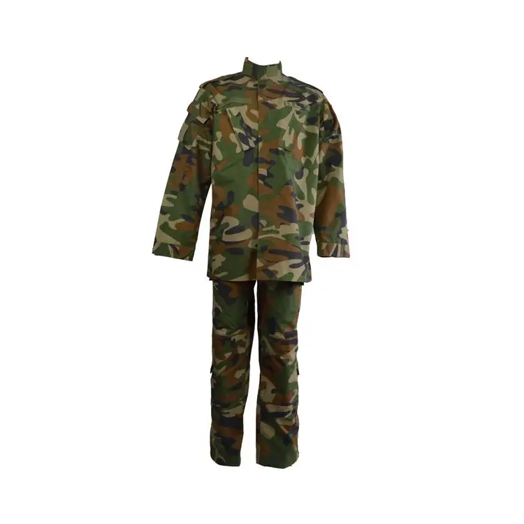 Chinese Manufacturer Female Male General Camouflage Green Military Tactical Uniform