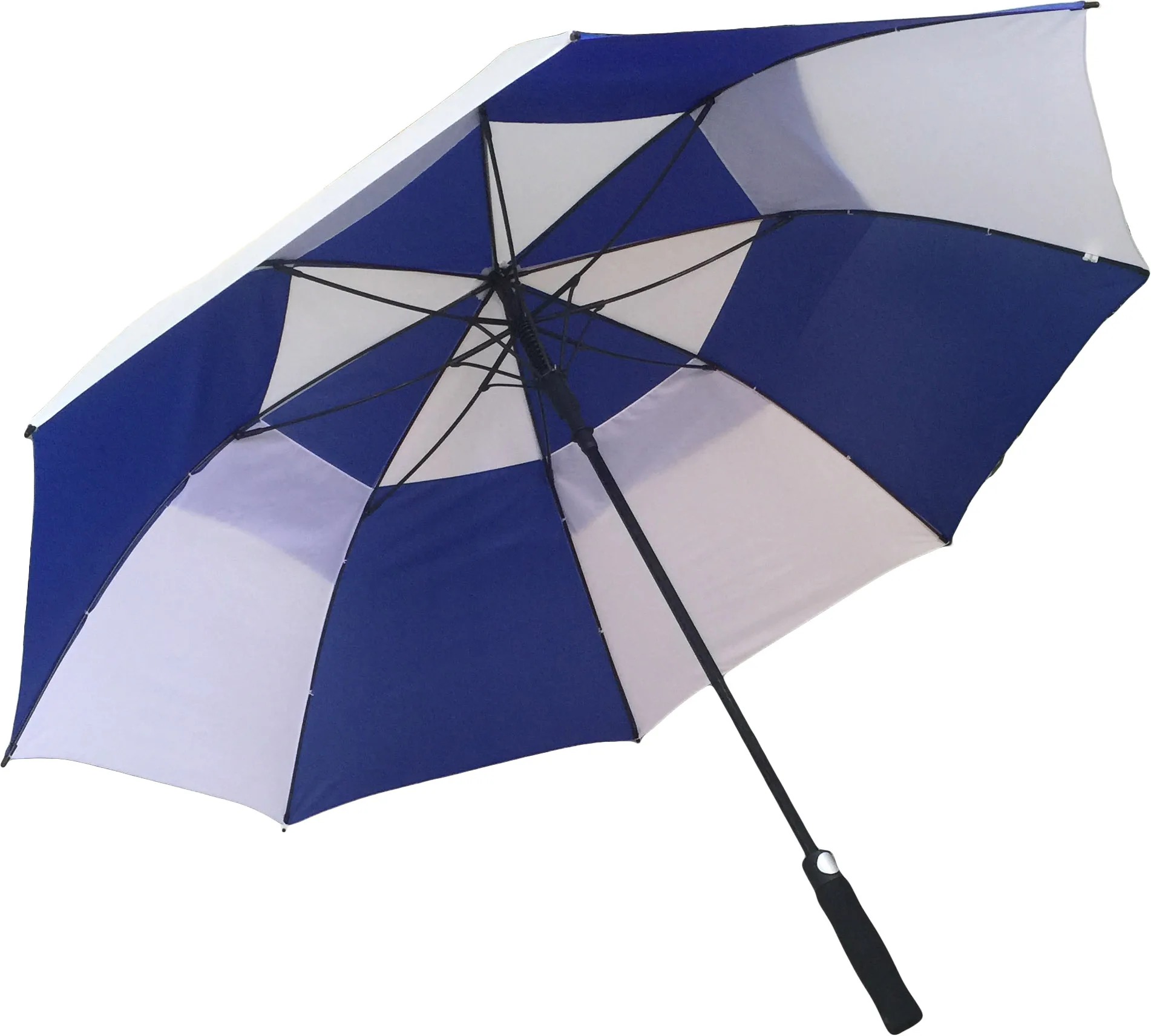  Ping brand custom design automatic wind vent strong ventilation resistance oversize windproof golf umbrella