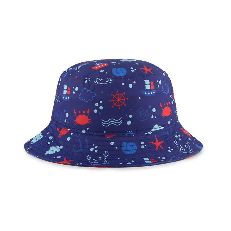 Fashion popular children cap with colorful custom sublimation