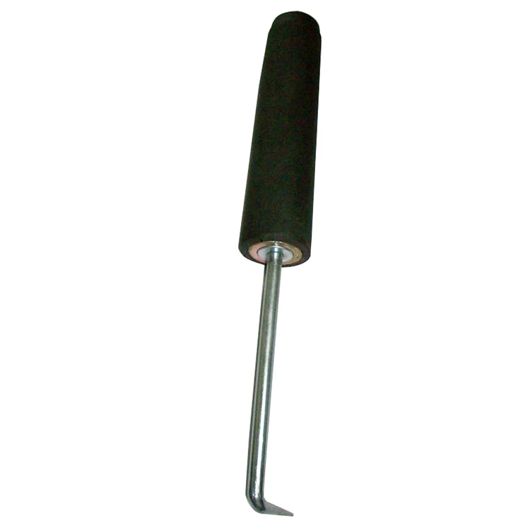 Roofing Tools Handle Bubble Single Silicon Seam Roller Two Inch Roofing Silicon Seam Roller With Tester