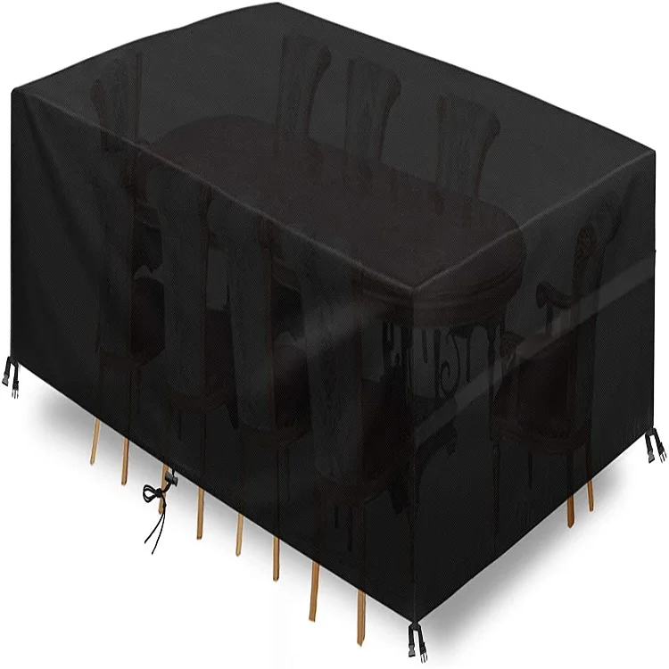 Patio Furniture Covers Water Resistant Durable Oxford Fabric Outdoor Furniture Table and Chair Cover