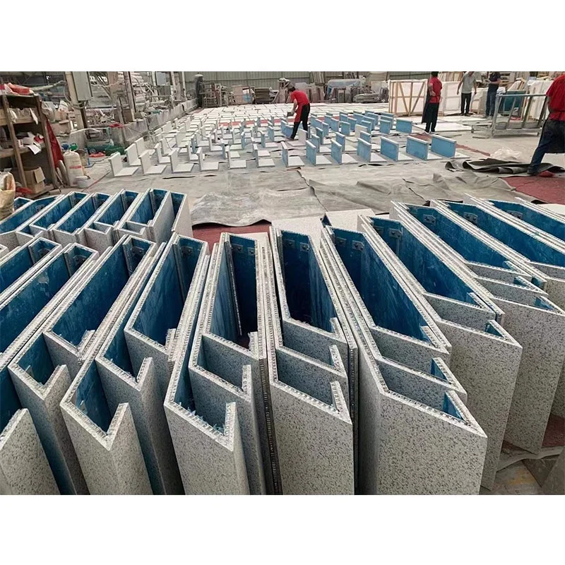 Серый гранит композитная плитка Alucobond 10 мм матовые облицовочные листы acp