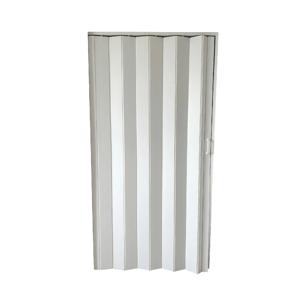 Wholesale Upvc Folding Doors And Windows Soundproof Pvc Folding Concertina Door Internal Plastic Folding Concertina Door