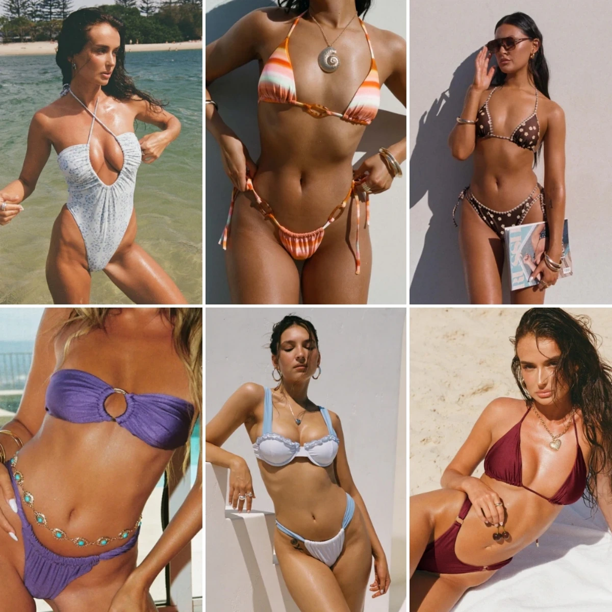 High quality swimsuits for women Matching Swimsuits Beach Shorts Women Set Bathing Suits For Women Mixed style shipping