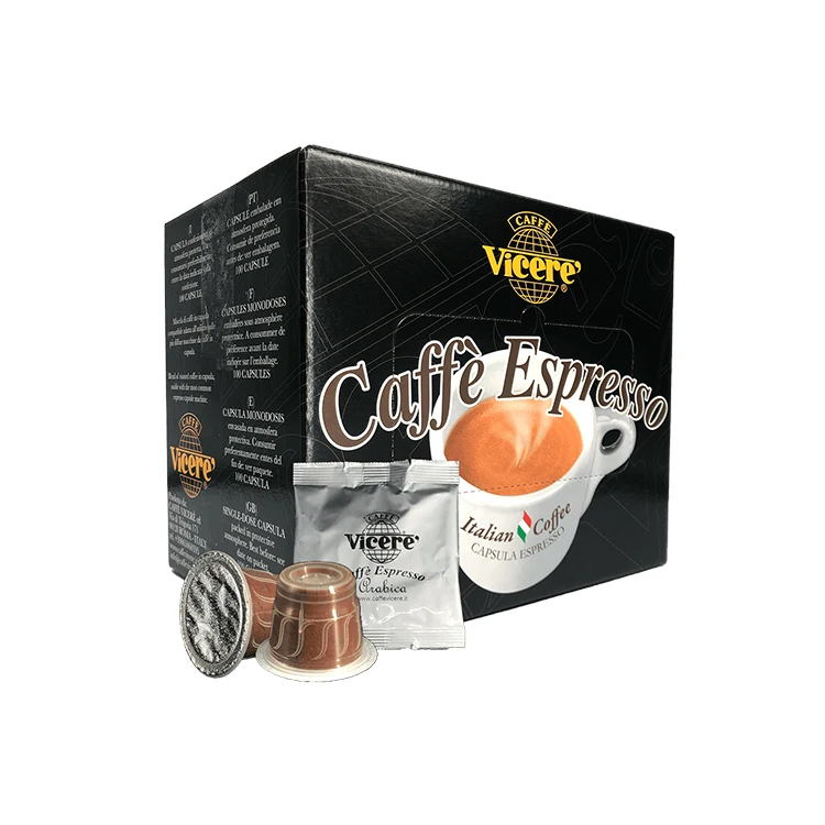 
 Сделано в Италии, высококачественный кофе в капсулах Nespresso Arabica  