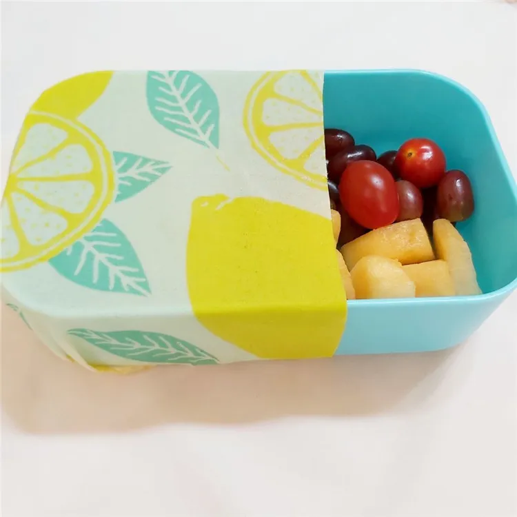 
Eco Organic Beeswax Wrap Natural Reusable Kitchen Sandwich Bee Wax Wrap 