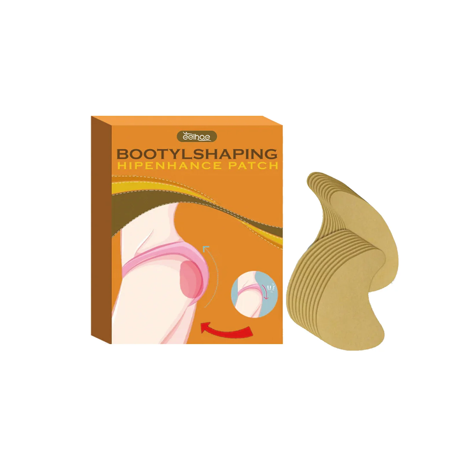 Eelhoe Shapes Hips Firms Skin Highlights Curve Warps Honey Peach Hips  Beauties Hip Lifting Patch