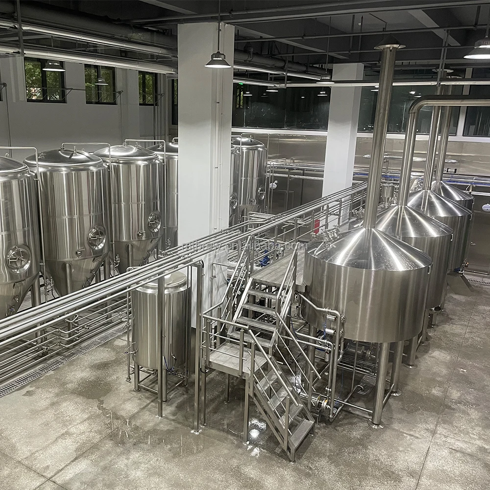 Complete 1000L 2000L 3000L 4000L Brewhouse Craft beer Making Machine Industrial beer Brewing equipment