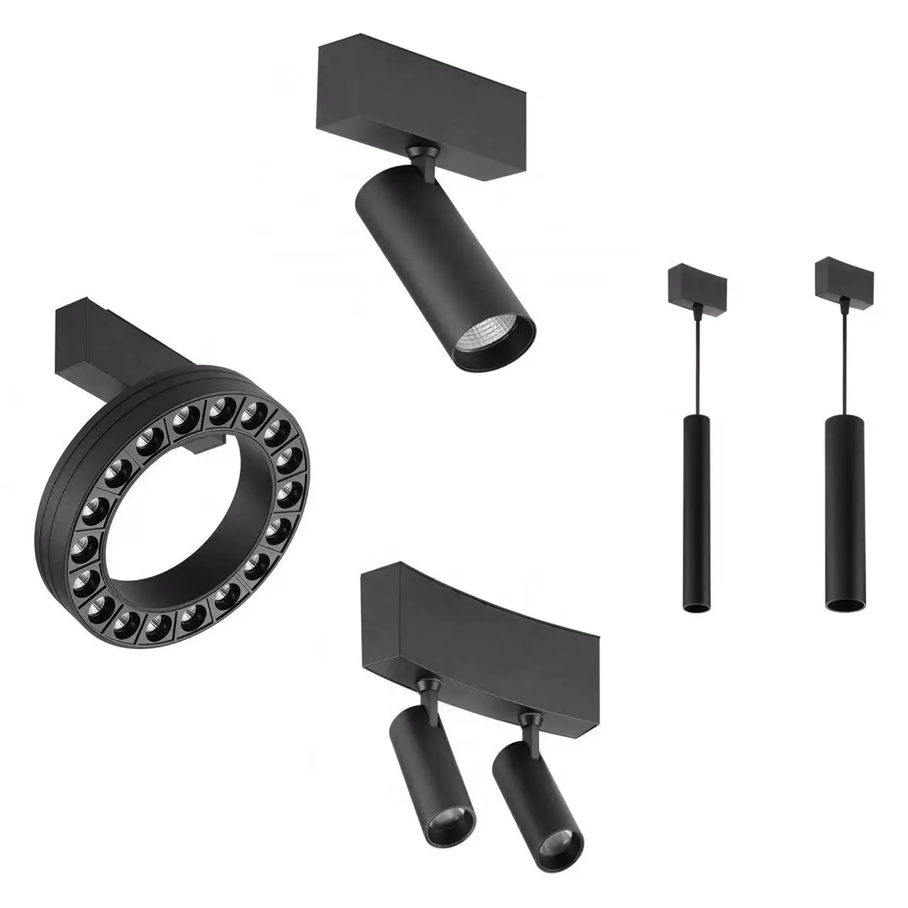 ECOJAS Magnetic Track Light Used for Hotel/Restaurant/Showroom/Villa/Home Dinning Low Voltage 24V Safe LED Spot Light dimming