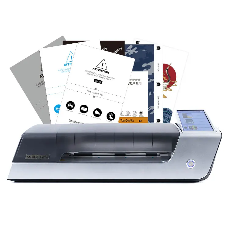 Hot Sale Automatic Mobile Screen Protector Maker Cutting Machine For Mobile/watch/ipad Mobile And Back Skin Cutting Machine