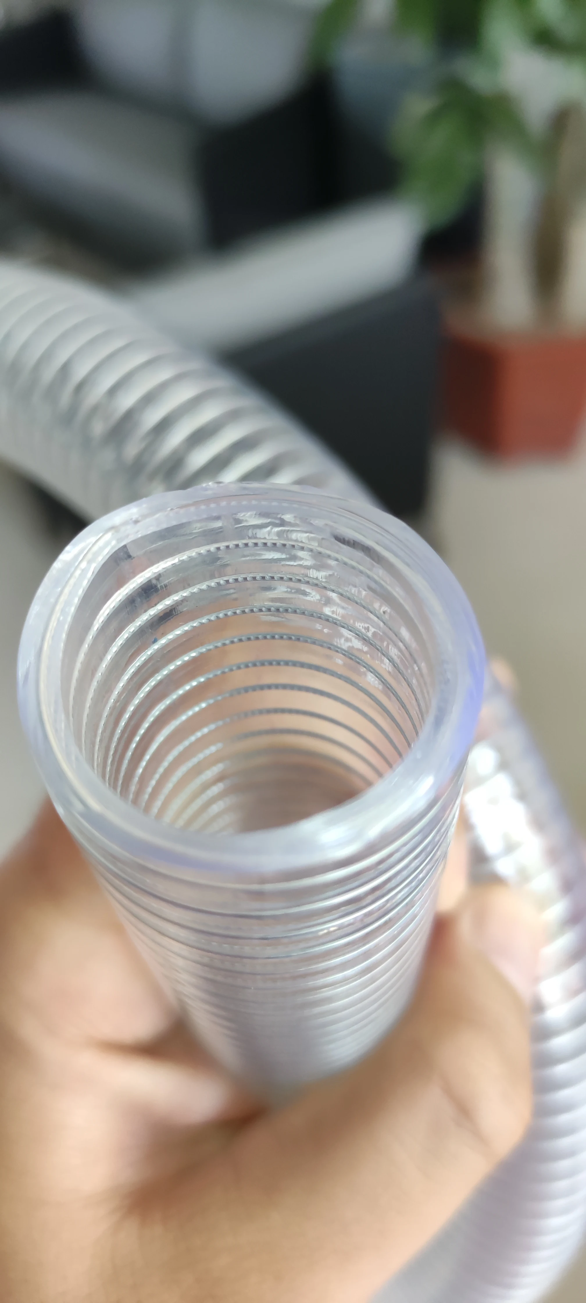 Flexible PVC Smooth Wall Spiral Suction Hose Steel Wire PVC Hose Thickened PVC Steel Wire Smooth Hose