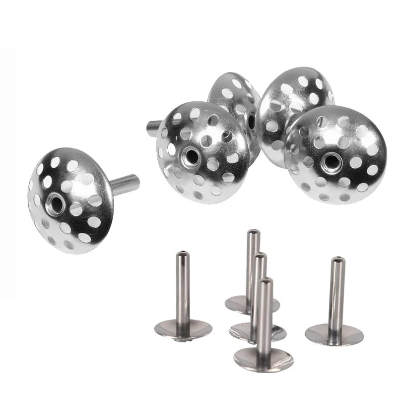 Small moxibustion accessory Stainless steel moxa cap for needle moxibustion