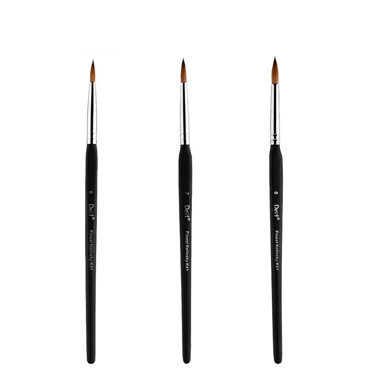 
Pure Kolinsky Dental Lab Ceramics Porcelain Brush Pen Pure mink ceramic brush polishing pen 