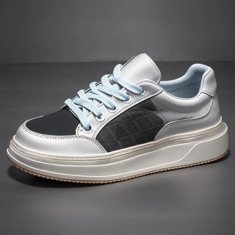 Tide Men s Casual Fashion Sports Shoes with Round Toe Soft Single Board Shoes for Summer