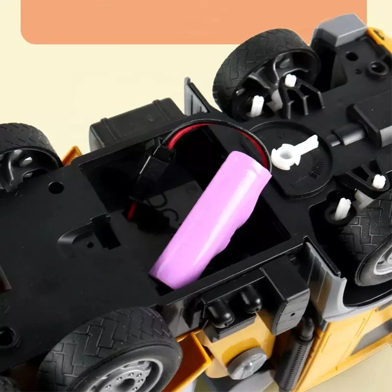 Children Electric Engineering Vehicle Model Rc Toy Car 6 Channels 1/24 Rc Dump Truck