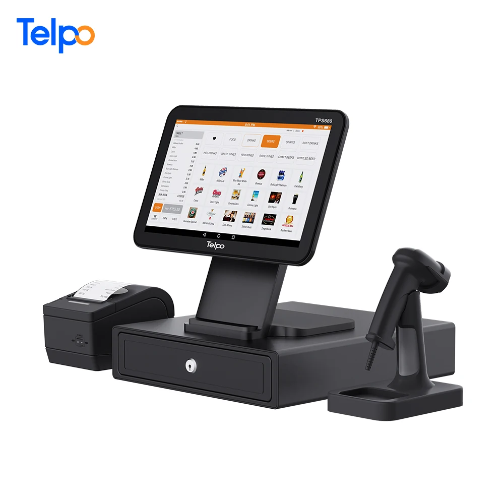 Android smart order taking point of sale billing machine pos device price for restaurant