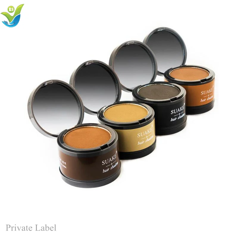 Wholesale long lasting hair line powder conclear hair fiber powder hair building fibers powder for men and women