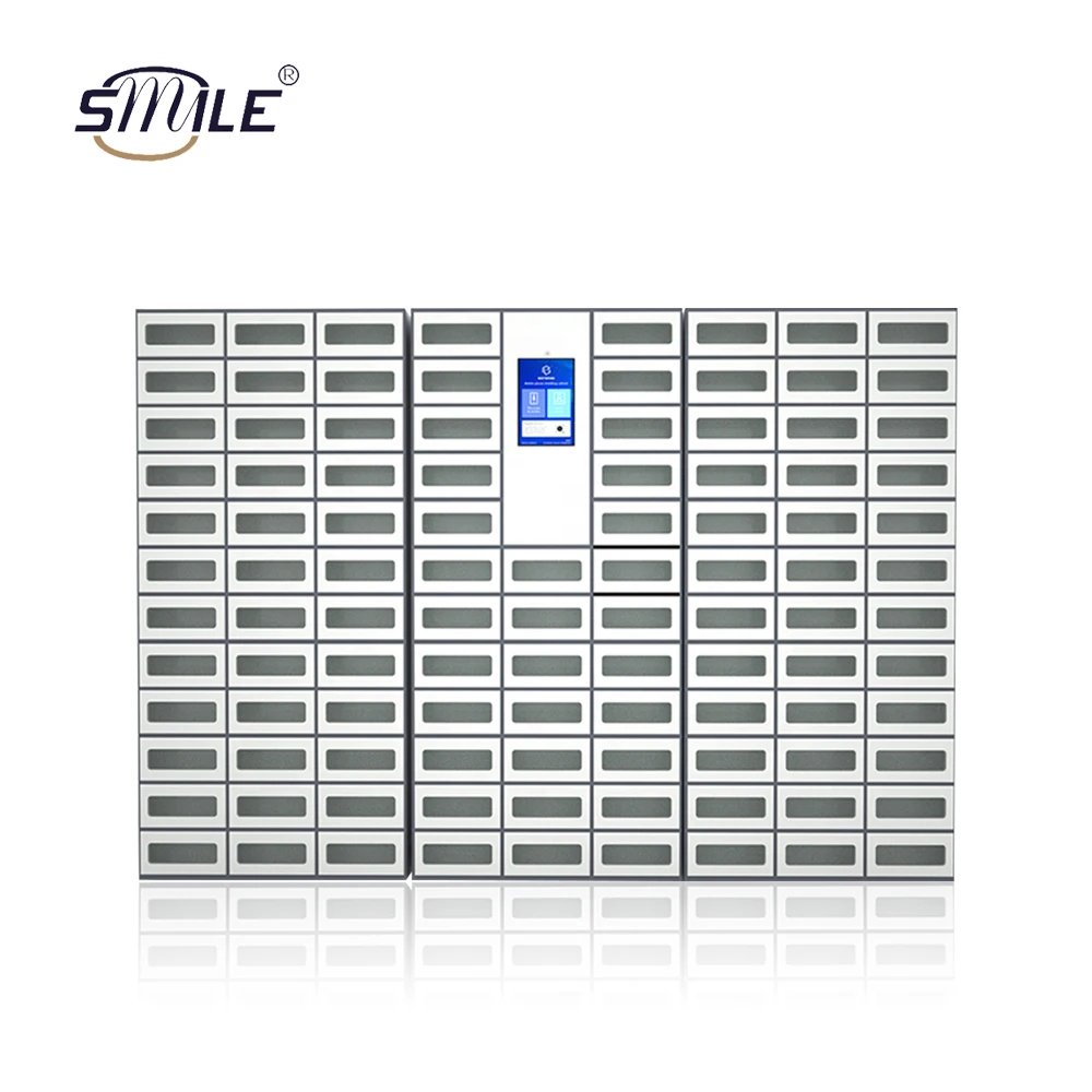 Стальной электронный смарт-замок SMILE на заказ зарядная станция для мобильного телефона шкафы