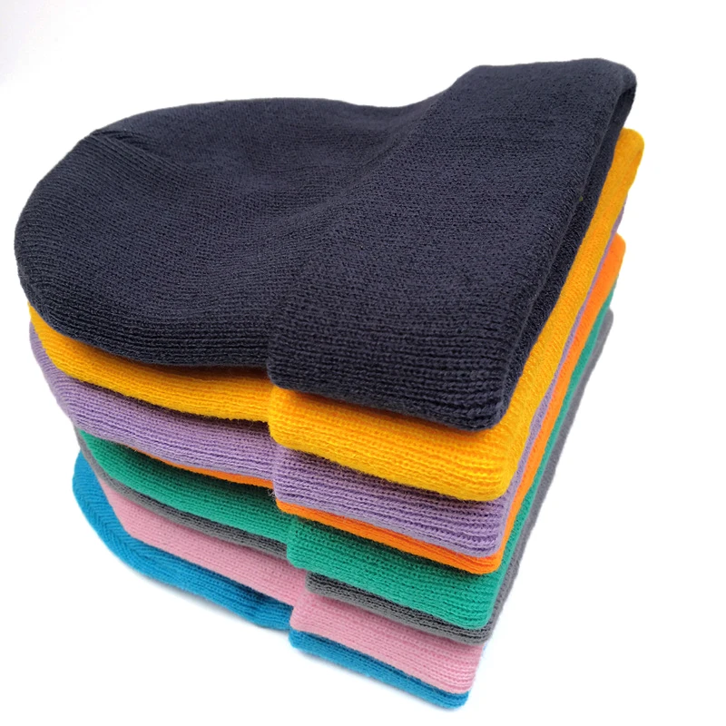 Производитель GLH003 дизайнерская шапка унисекс с вышивкой рыбака зимняя вязаная пользовательские шапочки шапки пользовательским логотипом